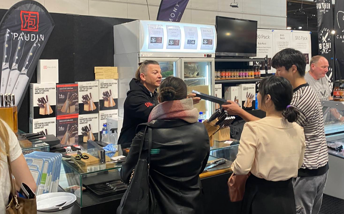 Paudin Knives Shine at the 2024 Auckland Food Show