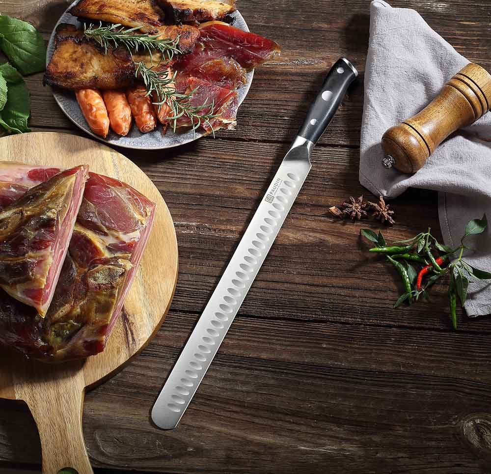 Ultra Dark Premium 12" Brisket & Rib Slicing Knife