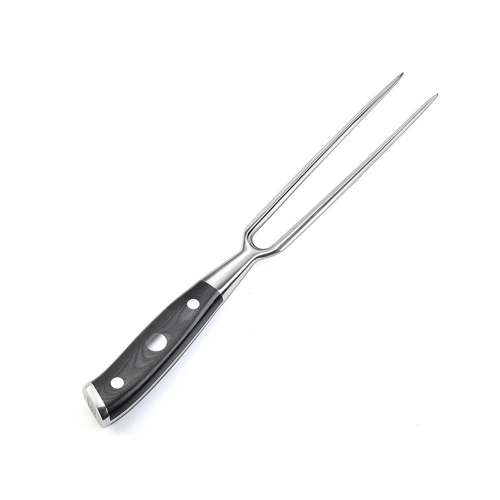 Ultra Dark Premium 7" Carving Fork and 7" Carving Knife