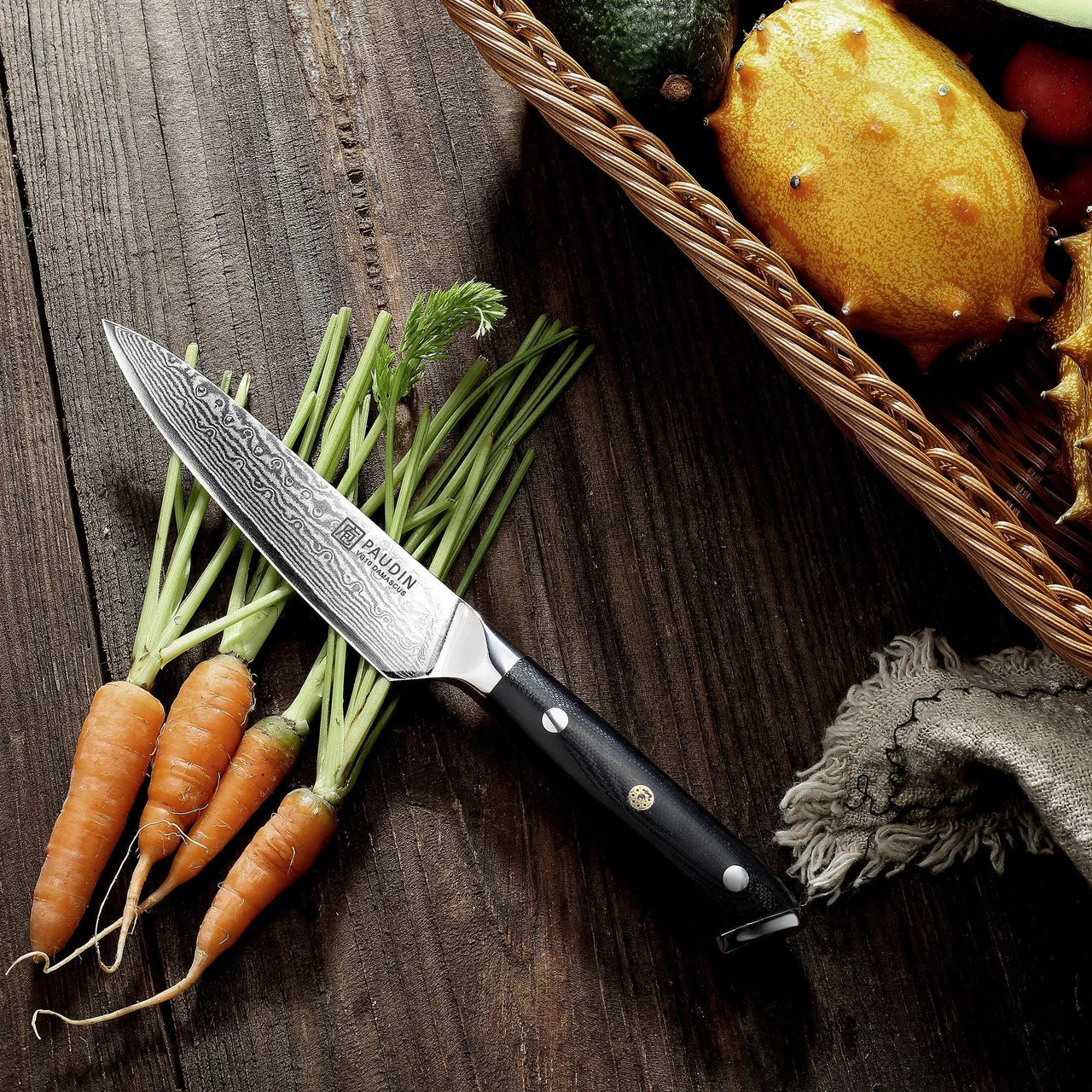 DAMASCUS, Cloud Premium 5" Utility Knife