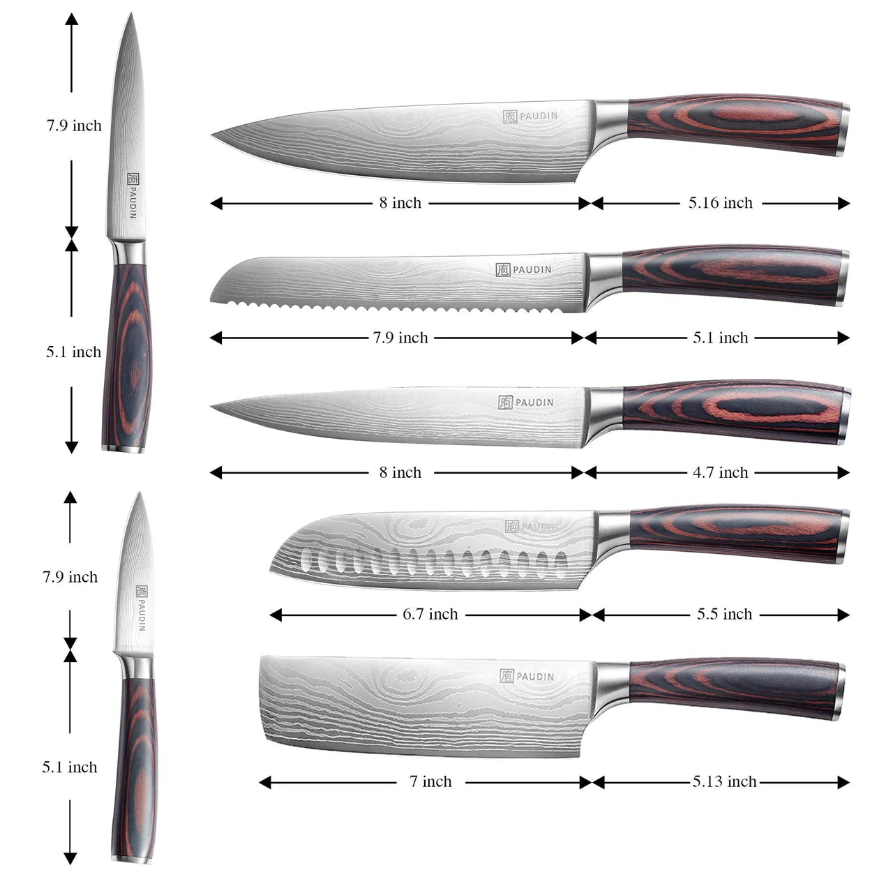 Universal Classic 7-PC Knife Set