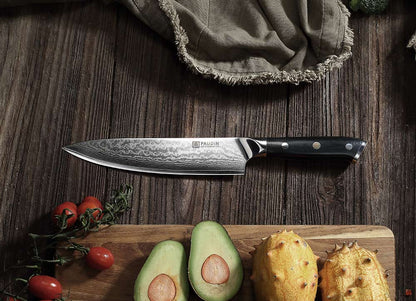 Cloud Premium 8" Chef's Knife, Damascus