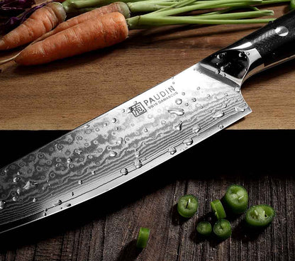 Cloud Premium 8" Chef's Knife, Damascus