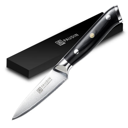 Cloud Premium 3.5" Paring Knife, Damascus