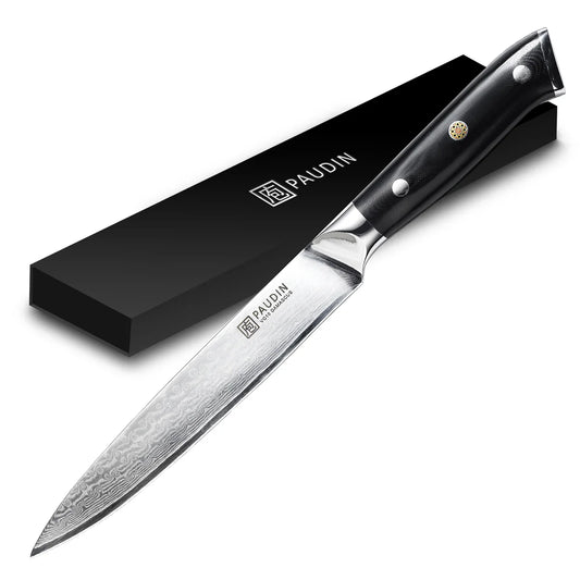 DAMASCUS, Cloud Premium 8" Carving Knife