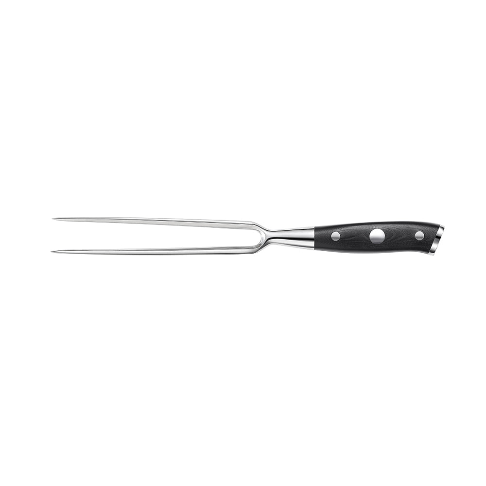 Ultra Dark Premium 7" Carving Fork and 7" Carving Knife