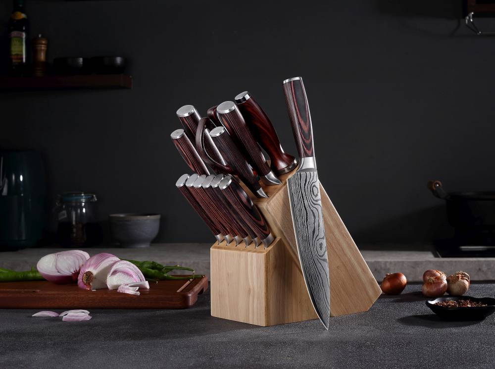Universal 14 in 1 Knife Block Set