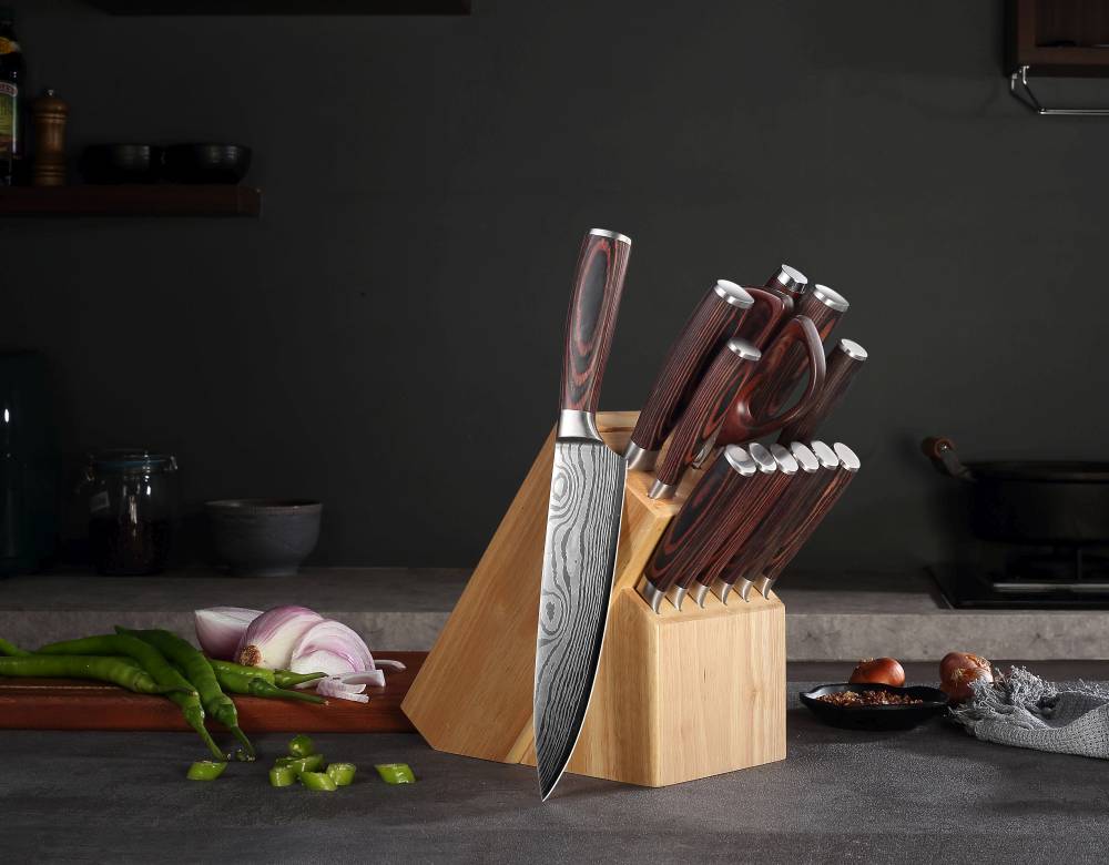 Universal 14 in 1 Knife Block Set