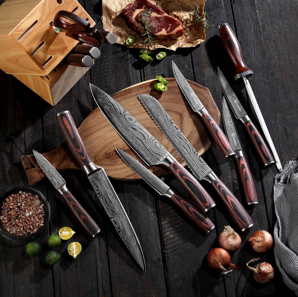 Universal 14 in 1 Knife Block Set