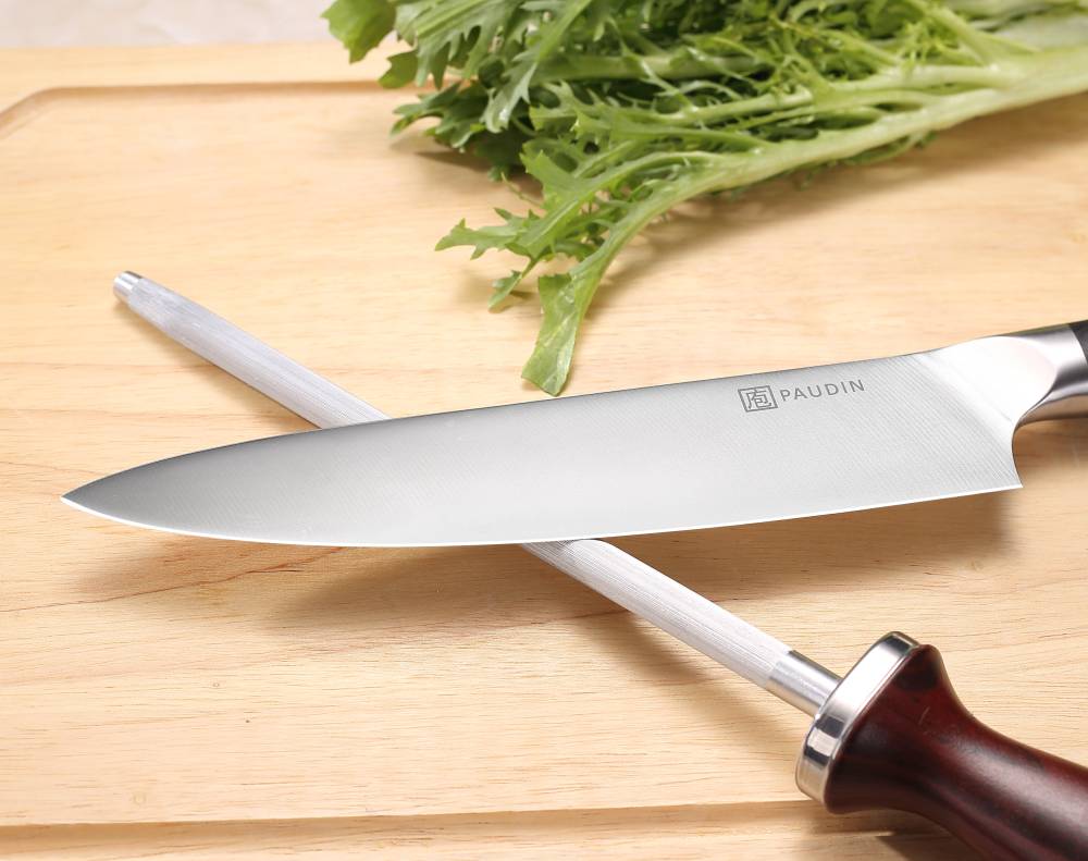 Sharpening rod for ordinary knives