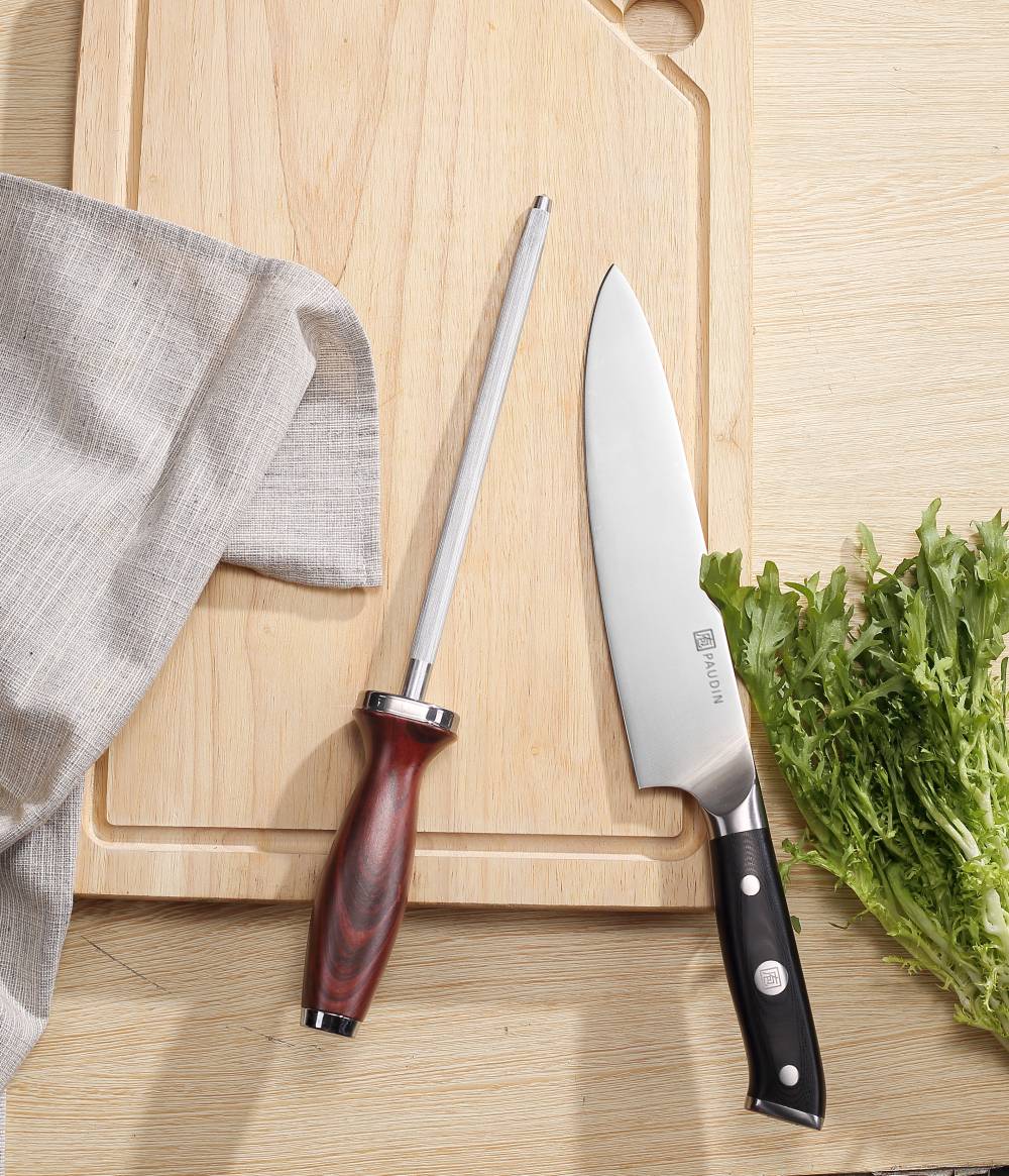 Sharpening rod for ordinary knives