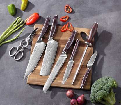 Plume Luxe 7-in-1 block set, Damascus
