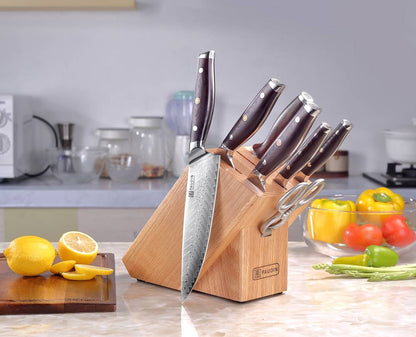 Plume Luxe 7-in-1 block set, Damascus