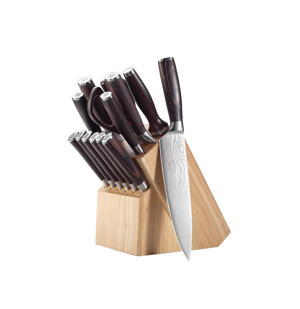 Universal 14 in 1 Knife Block Set