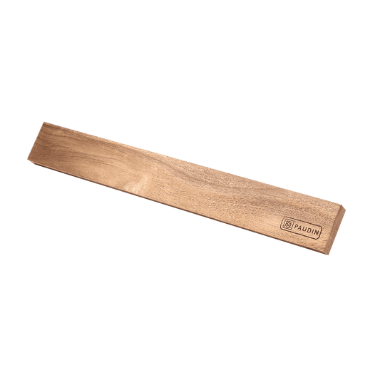 Magnetic Wall-Mounted Knife Display 18" Acacia Wood