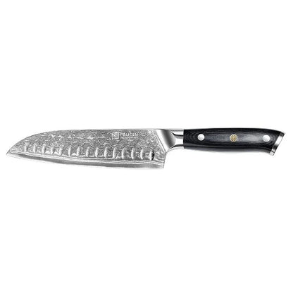 Cloud Premium 7" Santoku Knife, Damascus