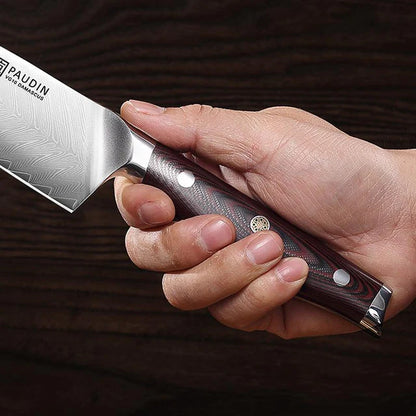 Plume Luxe 8" Chef’s Knife, Damascus