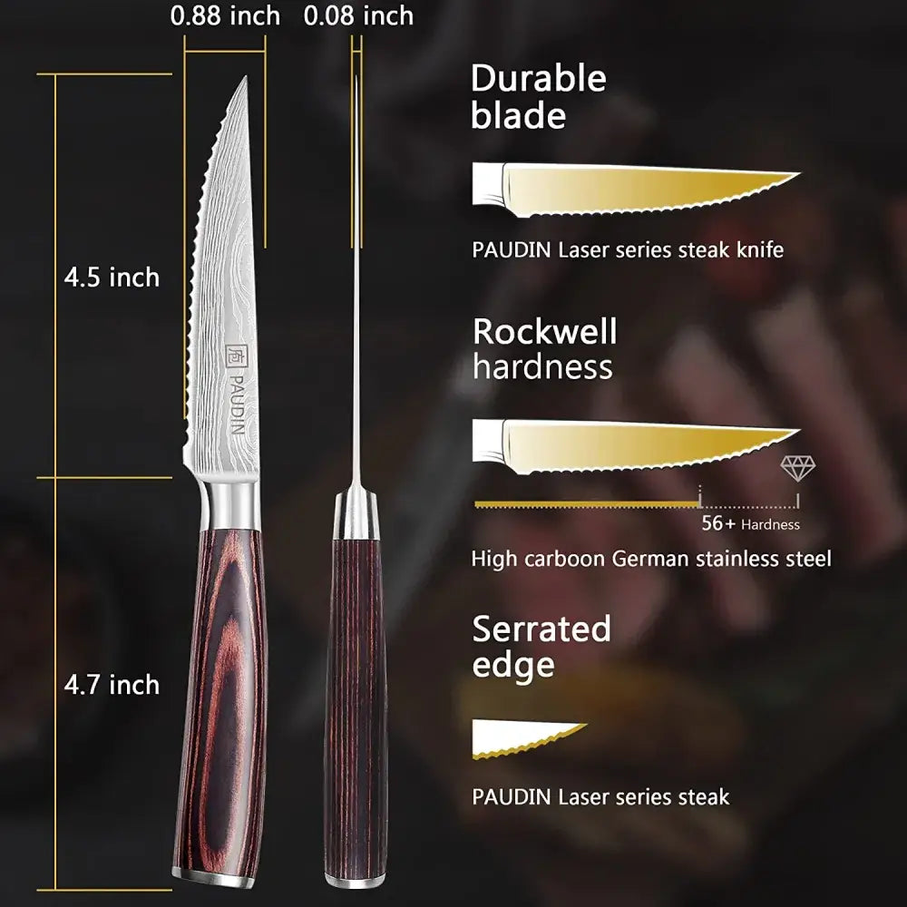 Universal Steak Knives Set of 6